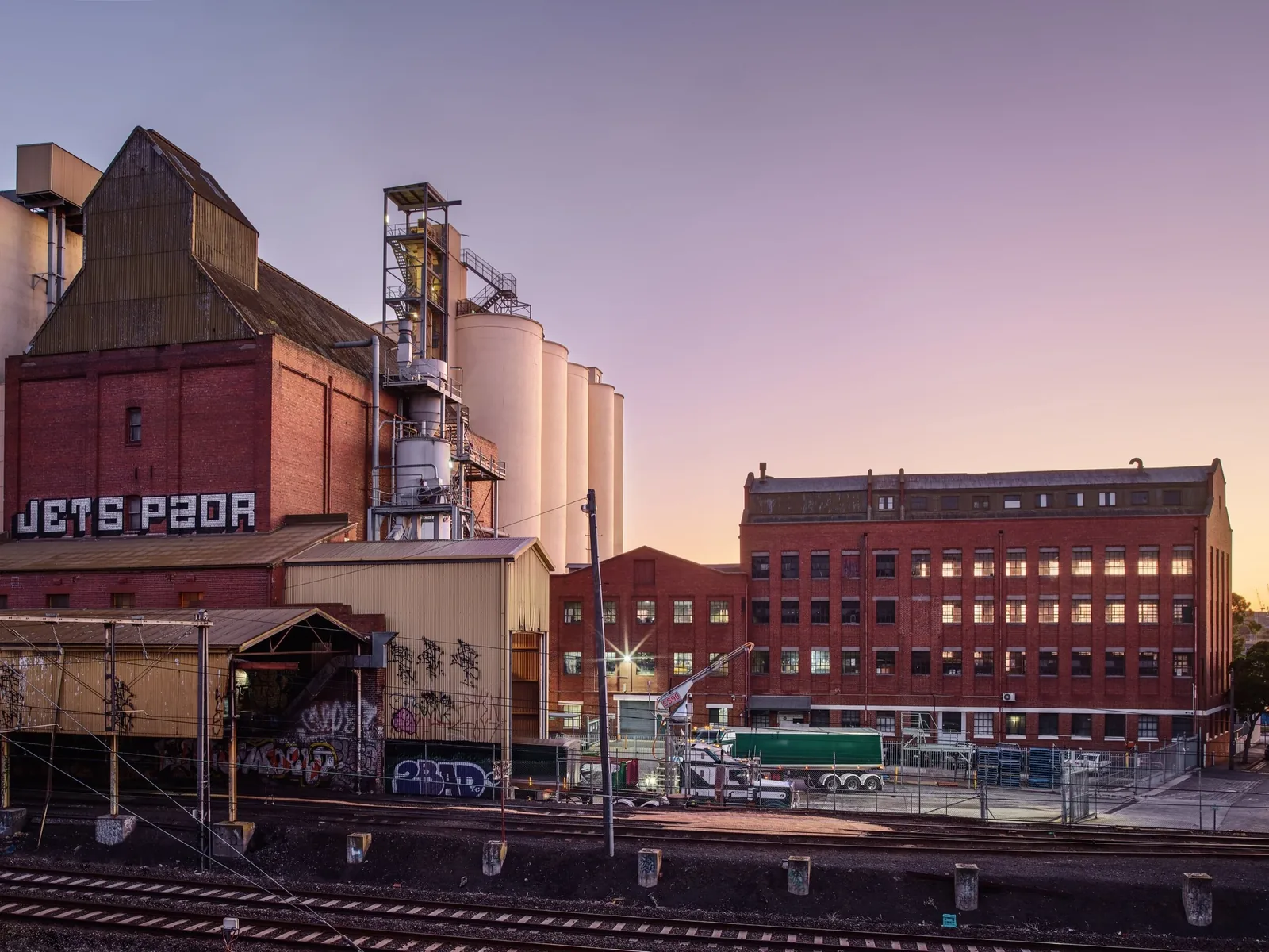 Kensington flour mill precinct
